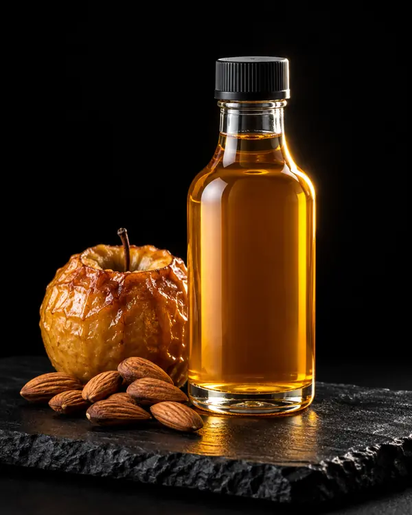 Syrup-Flasche Bratapfel & Mandel mit Zutaten